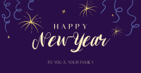 New Year Wishes Facebook ad Image Preview