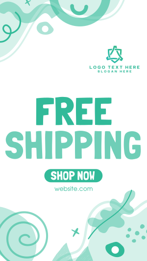 Quirky Shipping Promo Instagram story Image Preview