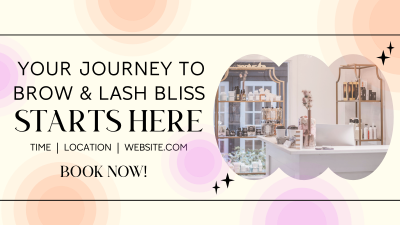Lash Bliss Journey Facebook event cover Image Preview