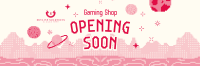 Pixel Space Shop Opening Twitter Header Image Preview