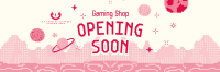 Pixel Space Shop Opening Twitter header (cover) Image Preview