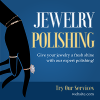 Jewelry Polishing Instagram Post Preview