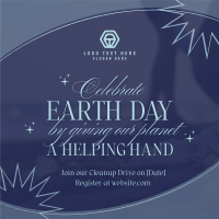 Mother Earth Cleanup Drive Instagram Post Design