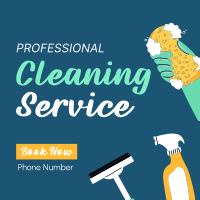 Professional Cleaner Linkedin Post Image Preview