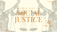 Minimalist Social Justice Facebook Event Cover Image Preview