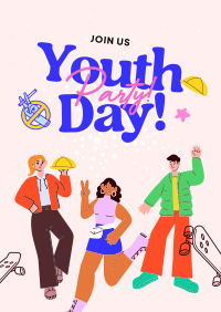 Youth Day Celebration Poster Design