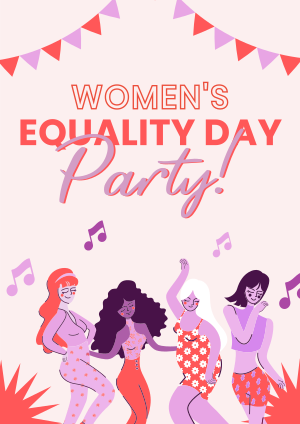 Party for Women's Equality Flyer Image Preview