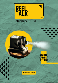 Reel Talk Flyer Image Preview