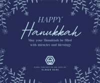 Hanukkah Celebration Facebook post Image Preview