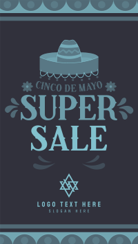 Cinco De Mayo Biggest Colorful Sale Instagram Reel Design