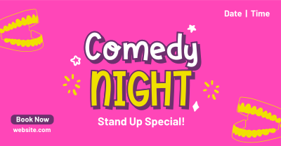 Comedy Night Facebook ad Image Preview