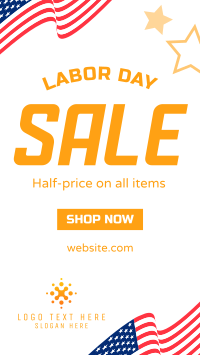 Labor Day Sale Instagram reel Image Preview