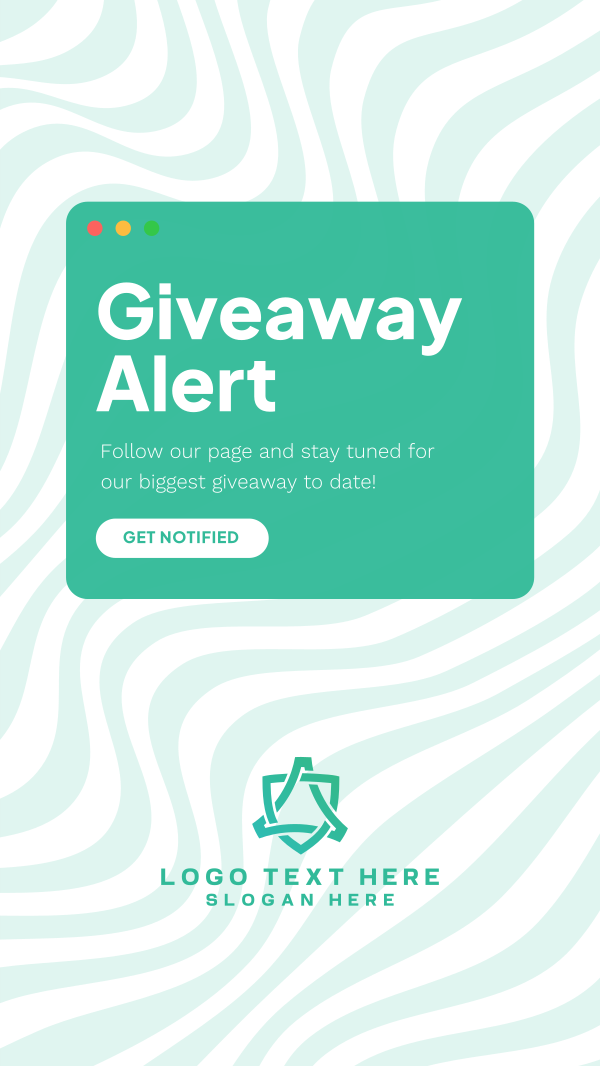 Giveaway Alert Instagram Story Design Image Preview