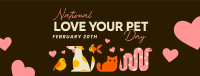 National Love Your Pet Day Facebook Cover Image Preview