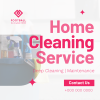 House Cleaning Experts Instagram Post Design
