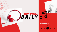 New Music Daily YouTube Banner Design