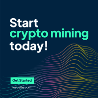 Crypto Mining Instagram post Image Preview