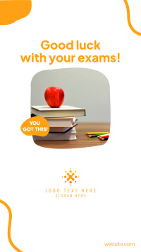 Good Luck With Your Exam Instagram story Image Preview