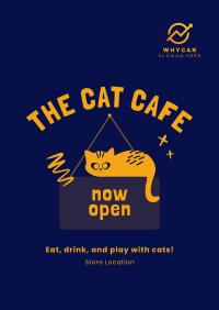 Cat Cafe Poster Image Preview