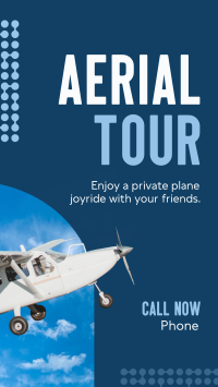 Aerial Tour Facebook Story Design