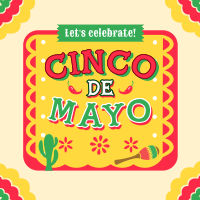 Cinco de Mayo Picado Greeting Instagram post Image Preview