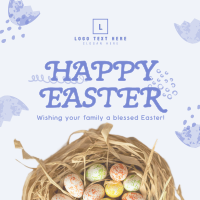 Easter Sunday Greeting Linkedin Post Image Preview
