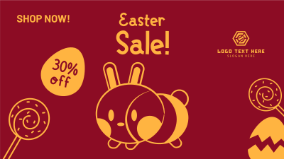 Blessed Easter Sale Facebook event cover Image Preview