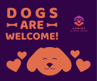 Dogs Welcome Facebook post Image Preview