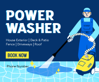 Power Washer for Rent Facebook post Image Preview