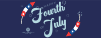 July 4th Fireworks Facebook Cover Image Preview