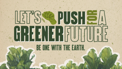 Green Earth Ecology Facebook event cover Image Preview