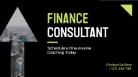 Finance Consultant Facebook Event Cover Design