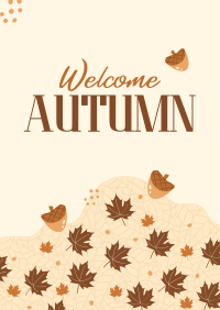 Autumn Season Greeting Flyer Design