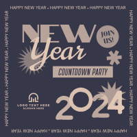 Countdown to New Year Instagram post Image Preview