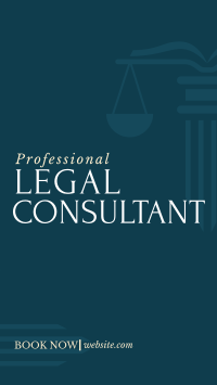 Professional Legal Consultant Video Image Preview