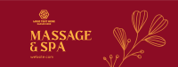 Special Massage Facebook cover Image Preview