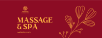 Special Massage Facebook cover Image Preview
