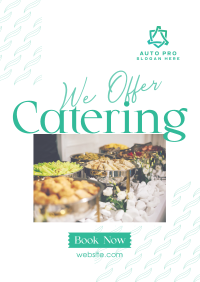 Dainty Catering Provider Flyer Image Preview