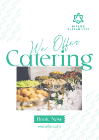 Dainty Catering Provider Flyer Image Preview