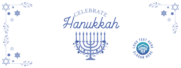 Hannukah Celebration Facebook Cover Design Image Preview