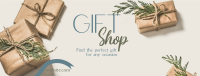 Elegant Gift Shop Facebook Cover Design
