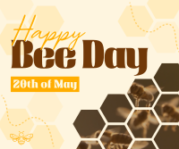 Happy Bee Day Facebook post Image Preview