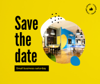 Save The Date Facebook Post Design