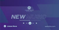 Bright New Music Announcement Facebook Ad Design