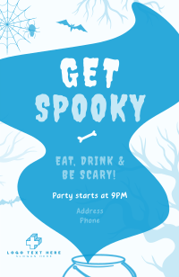 Spooky Halloween Invitation Design