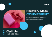 Convenient Recovery Postcard Image Preview