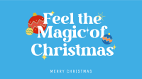 Magical Christmas Facebook Event Cover Design