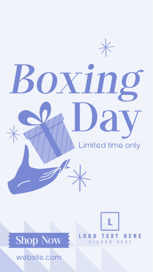 Boxing Day Offer Instagram story Image Preview