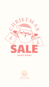 Christmas Sale Facebook Story Design