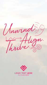 Unwind, Align, and Thrive YouTube Short Image Preview